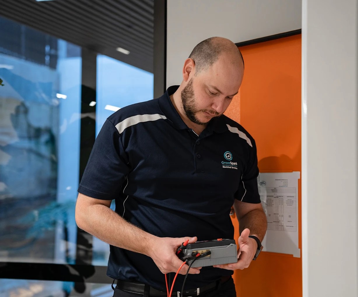 Electrical safety inspection by Grove Spark in St Ives residential property