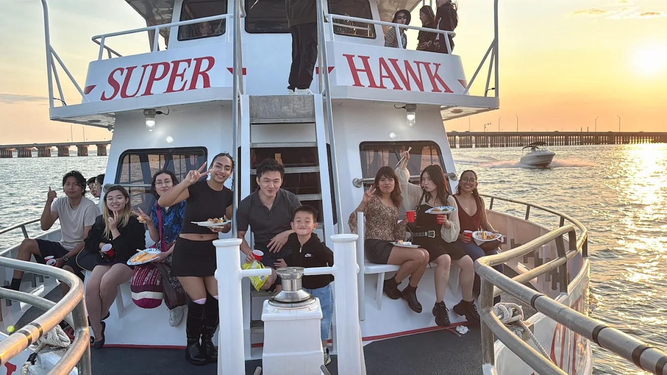 Super Hawk Fishing Charter Point Lookout interior