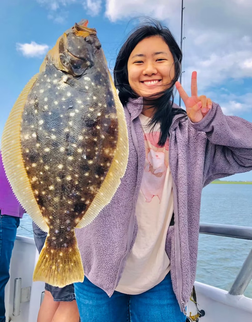 Fishing boat Point Lookout NY — Super Hawk charter returning with catch from South Shore waters near Lynbrook