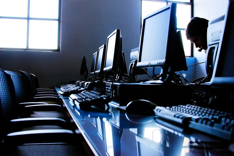 Digital marketing agency Long Island — business owner reviewing agency checklist at desk