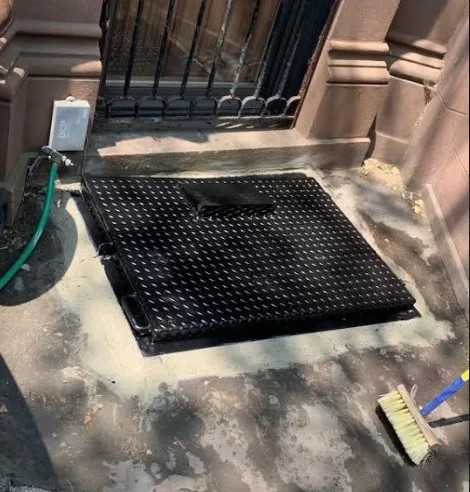 Steel Masters NYC team completing an iron works project in Brooklyn, NY