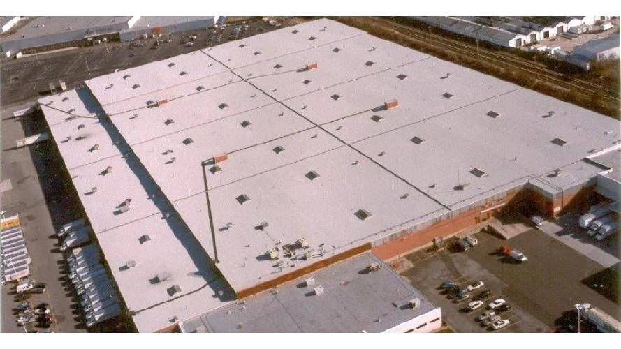 TPO roofing system installation by commercial roofing contractor in Suffolk County Long Island